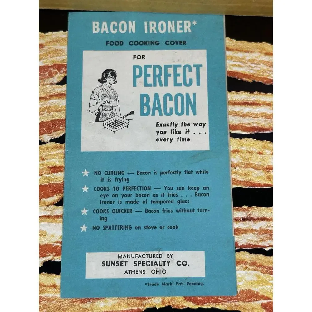 Vintage Bacon Ironer 9